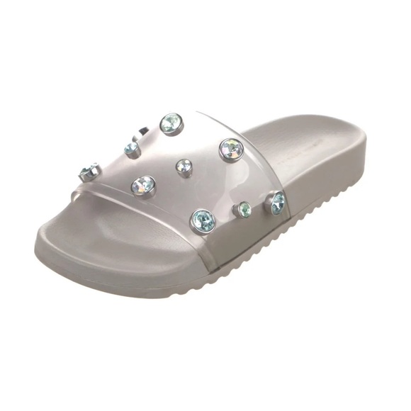 Clear strap crystal pool slide sandal by Sophia Webster - Picture 4 of 5